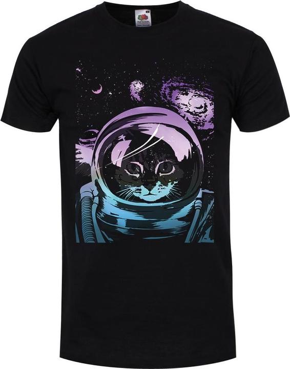 Produktbild Unorthodox Collective TShirt Katze im All (M)
