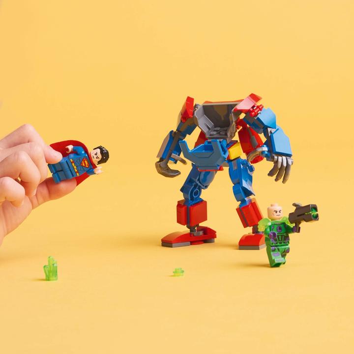 Actual product image LEGO Superman Mech vs. Lex Luthor (LEGO DC)