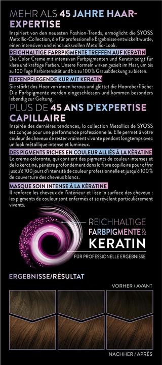 Image du produit Syoss Collection métallique (4 65 Chocolate Copper)