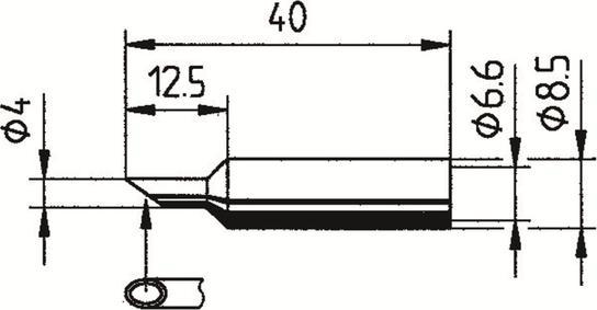 Image du produit Soldering tip Power Well (Pièce de rechange)