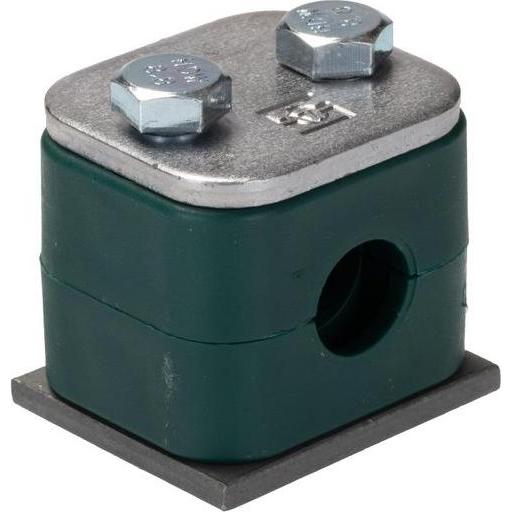 RS PRO Morsetto per tubo singolo per tubo esterno ø 12mm, distanza tra i morsetti 1,2m (Staffa di montaggio), Accessori di elettronica + Alloggiamento