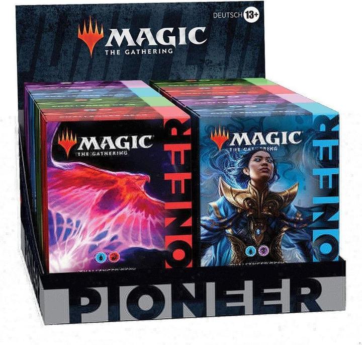 Actual product image Magic the Gathering présentoir Pioneer Challenger Deck 2022 (8) *ALLEMAND* (German, Booster Pack)