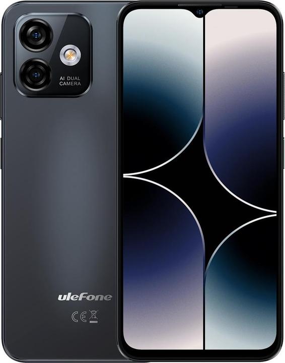Actual product image Ulefone Note 16 Pro (128 GB, Meteorite Black, 6.52", Dual SIM, 4G)