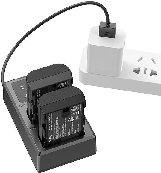 Image du produit SmallRig LP-E6NH Kit batterie et chargeur pour appareil photo 3821 (Batterie de l'appareil photo)