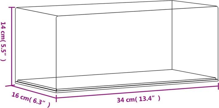 Image du produit vidaXL Christine (34 x 16 x 14 cm)