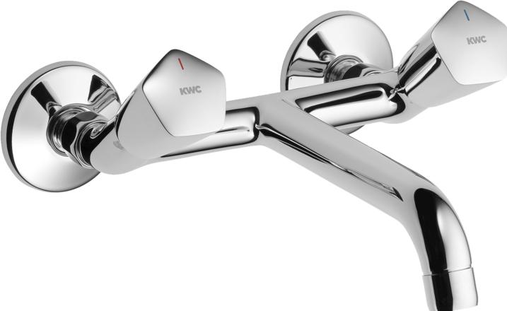 KWC Miscelatore STAR a due maniglie, bocca fissa