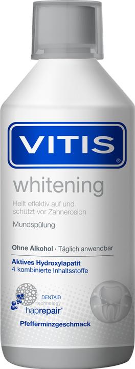 Produktbild Dentaid VITIS Whitening Mundspülung 500 ml (500 ml, Mundspülung)