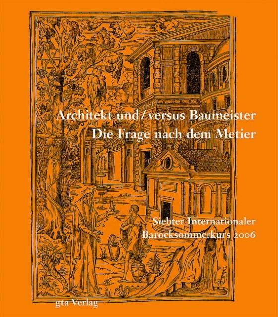Produktbild Architekt und / versus Baumeister (Deutsch, 2009)