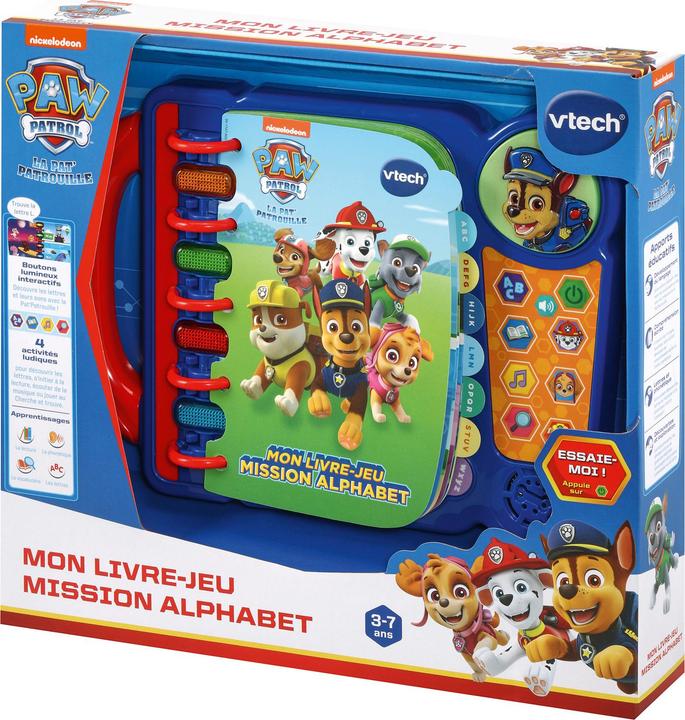 Produktbild VTech Pat Patrol - Mon livre-jeu Mission Alphabet (Französisch, 3 - 7 Jahre)