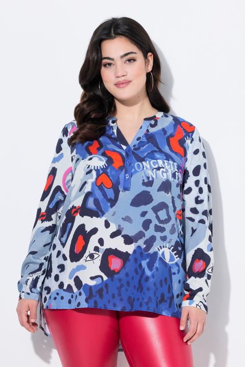 Produktbild Angel of Style Bluse, A-Linie, Leo/Herz-Muster (60)