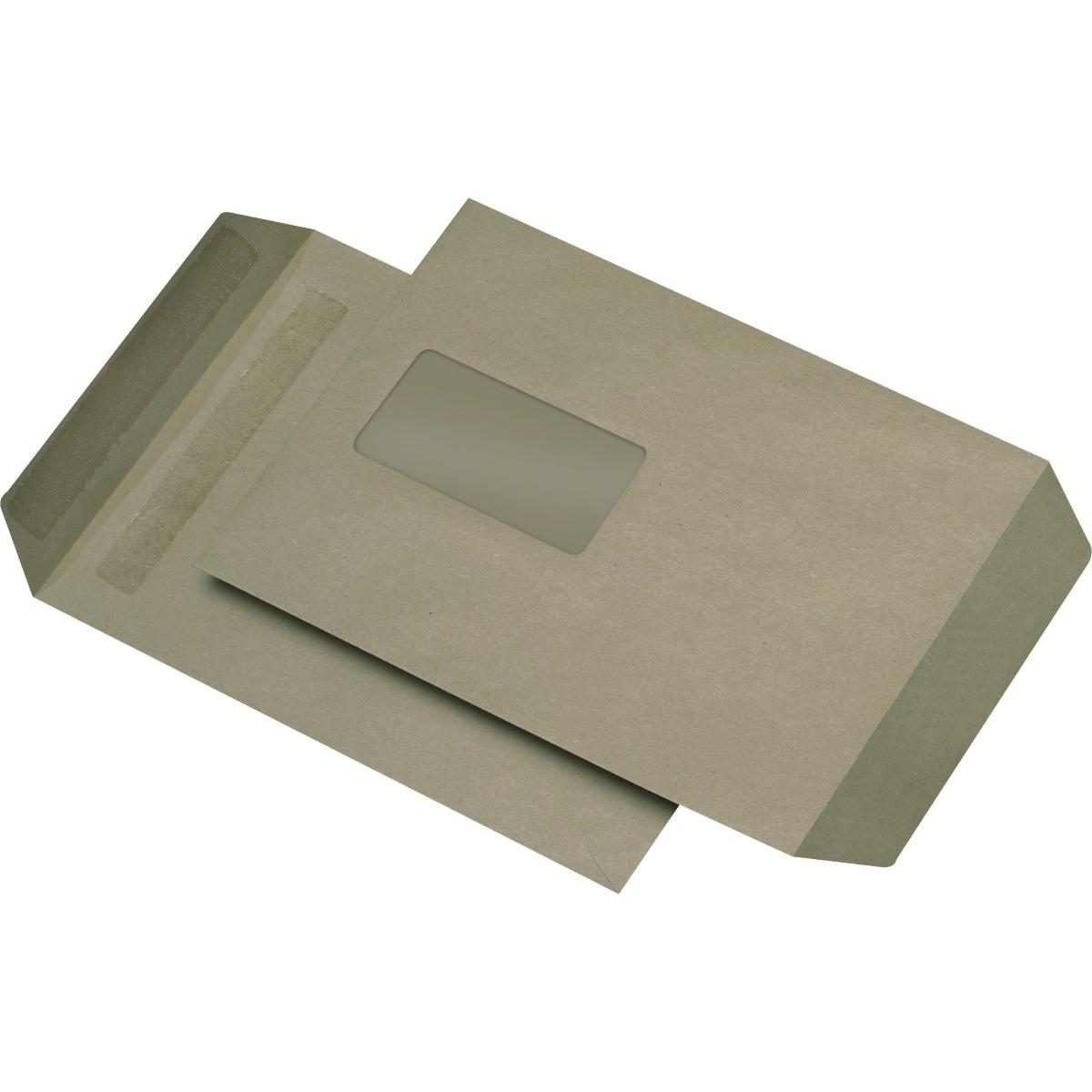 Mailmedia, Versandtasche + Luftpolstertasche, Versandtaschen C5 selbstklebend, mit Fenster (1 x)