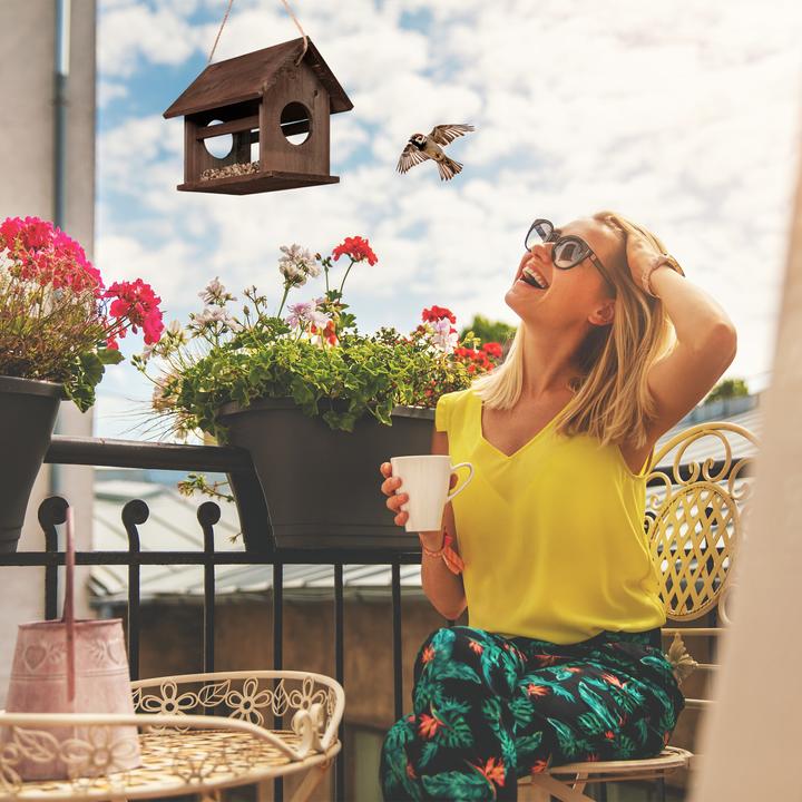 Produktbild Relaxdays Vogelfutterhaus