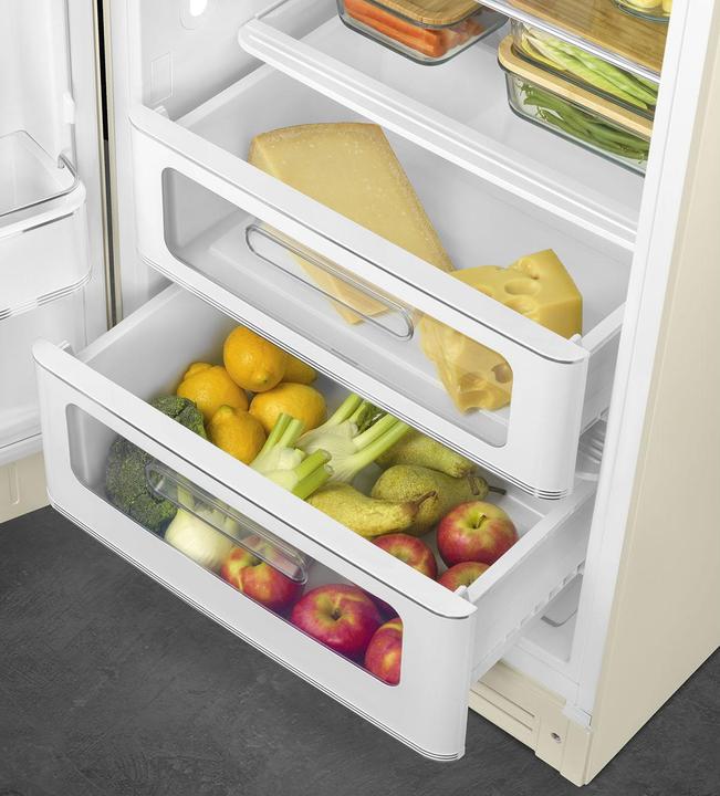 Actual product image Smeg FAB28LCR6 Kühlschrank Linksanschlag Creme 50's Style (270 l)