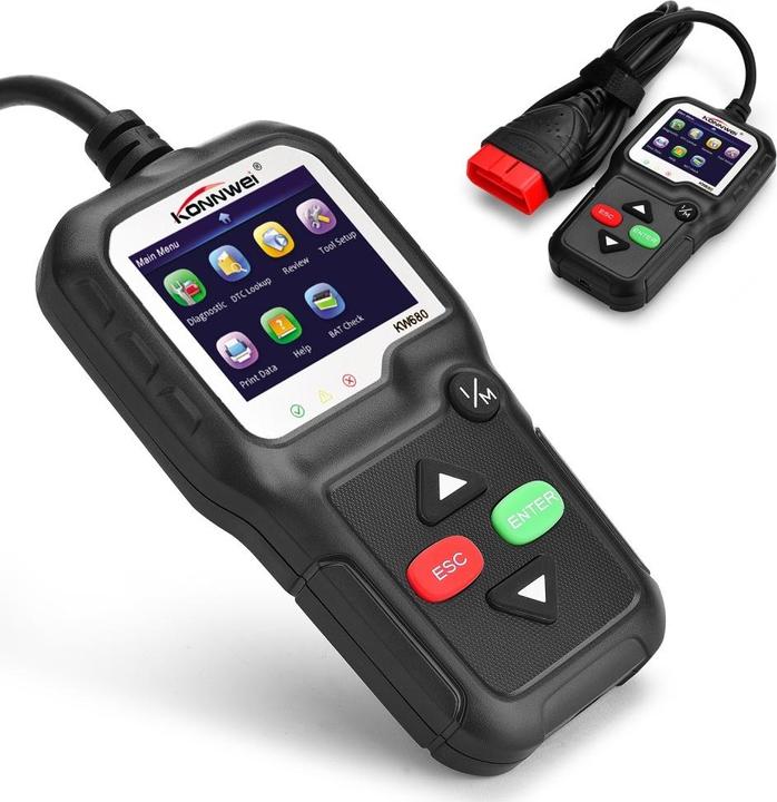 Produktbild Werkstein Universal Auto KFZ Diagnose Scanner Fehlercode Auslesegerät