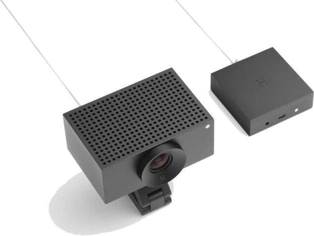 Image du produit Huddly L1 avec adaptateur USB. Support de montage mural & câble Ethernet de 2m