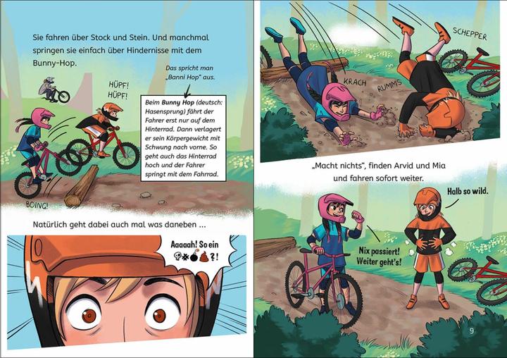 Produktbild Loewe Leselöwen 3. Klasse - Aufregung im Bike-Park (Deutsch, Christian Tielmann, 2024)