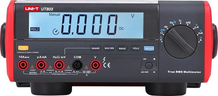 Image du produit Uni-T Multimètre de table UT803, True RMS