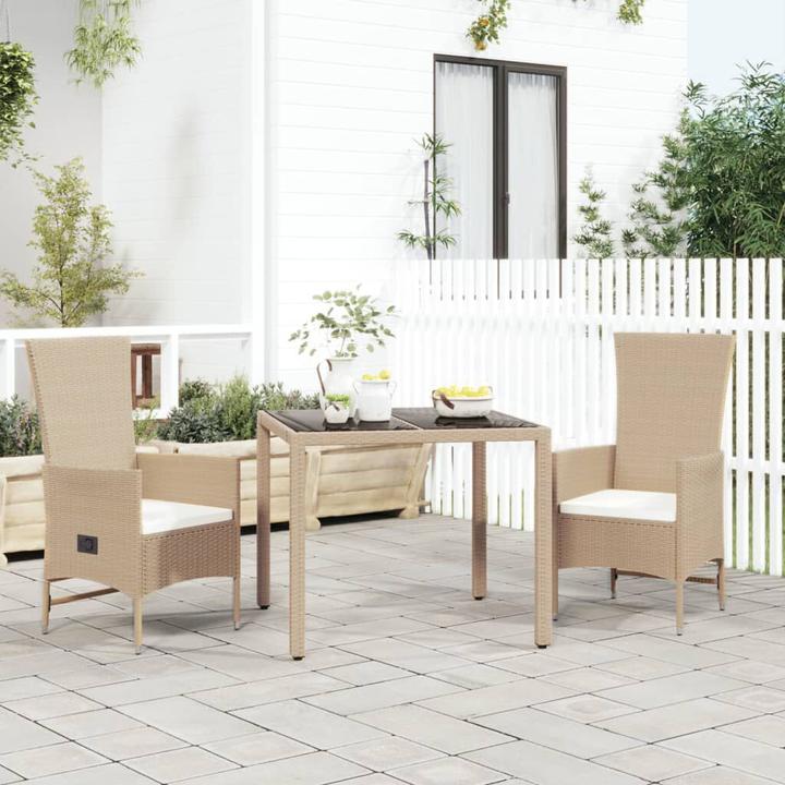 Produktbild vidaXL Garten Essgruppe (90 x 90 x 75 cm)