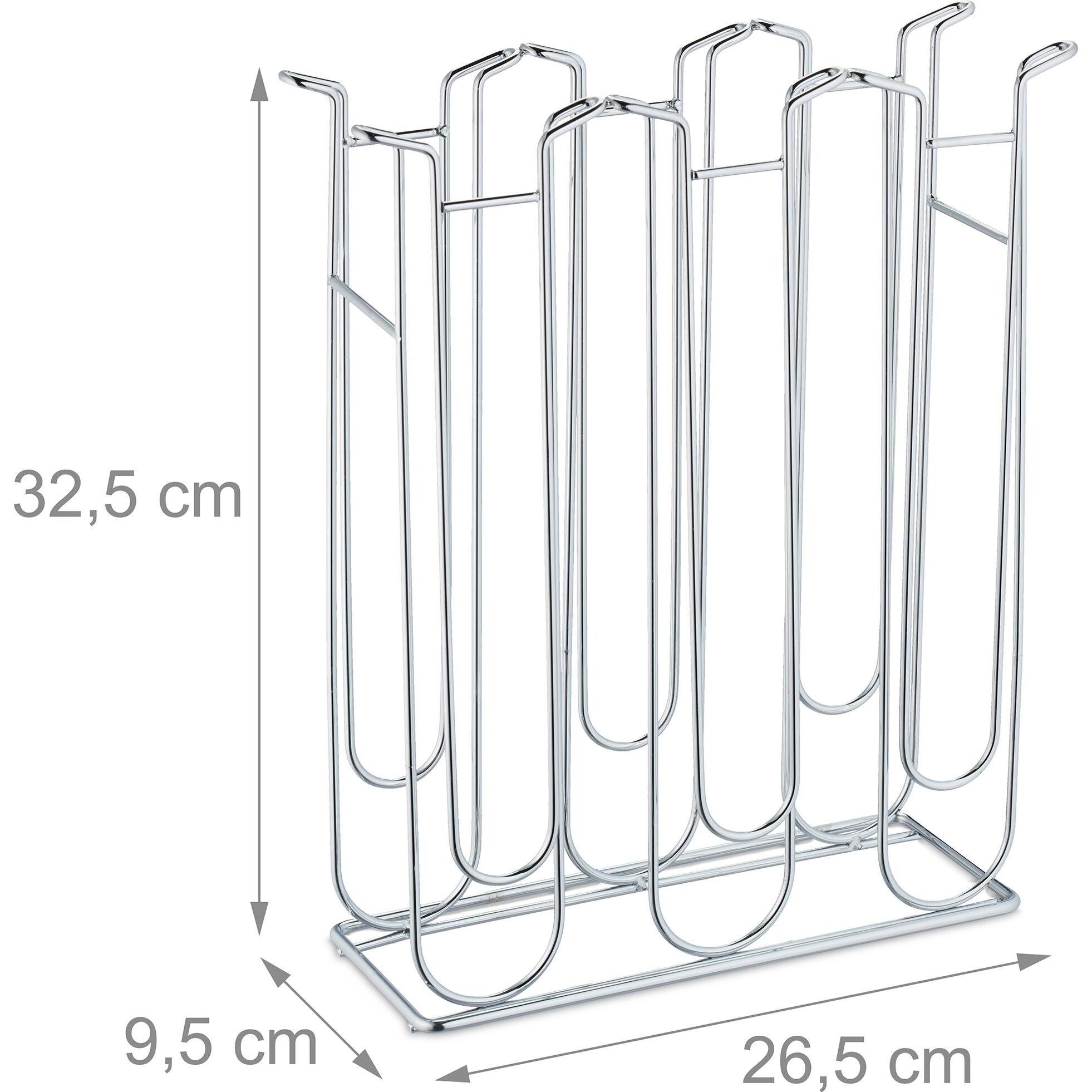 Thumbnail - Relaxdays Kapselhalter, Zubehör Kaffeemaschinen, Silber
