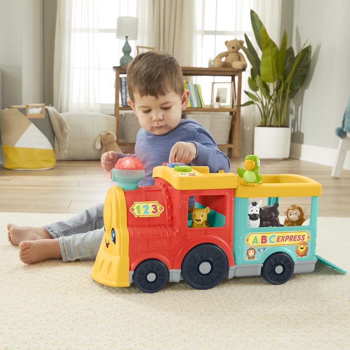 Image du produit Fisher-Price Little People Grand train ABC des amis des animaux