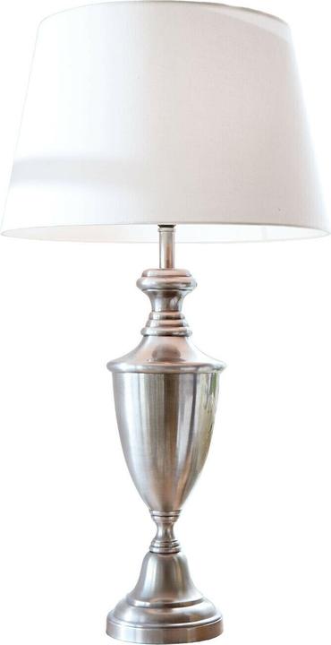 Image du produit Loberon Tischlampe Montalure silber/creme (E27)
