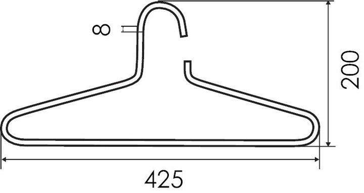 Produktbild Werkstarck Kleiderbügel (1x)