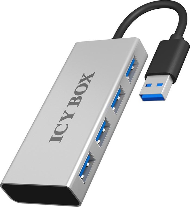 Raidsonic IB-AC6104 4 new USB 3.0 devices (USB-A, 4 Ports)