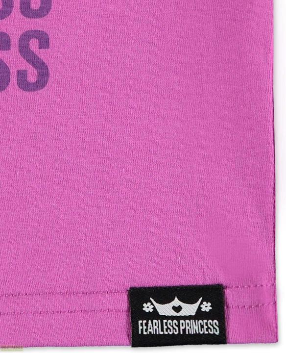 Immagine prodotto Difuzed Disney Fearless Princess (Bambini) - Maglietta a maniche corte di Rapunzel Girls - 122/128 (122, 128)