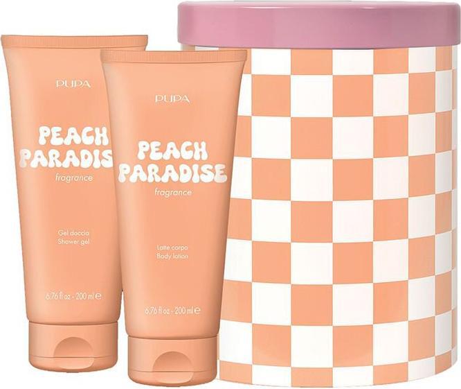Image du produit Pupa Milano PUPA Milano - Peach Paradise Happy Box Kit Gift Set 1 (Set soin du corps)
