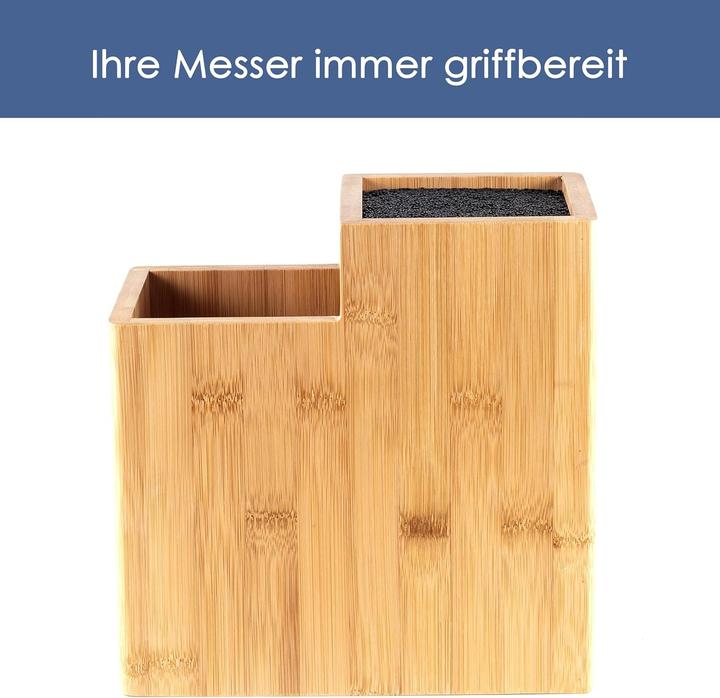 Produktbild Hanseküche Messerblock mit Borsteneinsatz (ohne Messer)