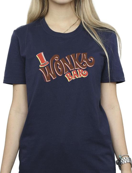 Image du produit Willy Wonka & the Chocolate Factory - T-shirt BAR LOGO - Femme (L)