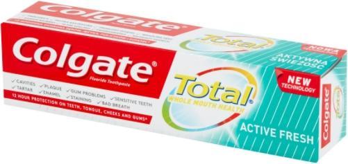 Actual product image Colgate Total Active Fresh Toothpaste - Toothpaste For Complete Protection (75 ml)