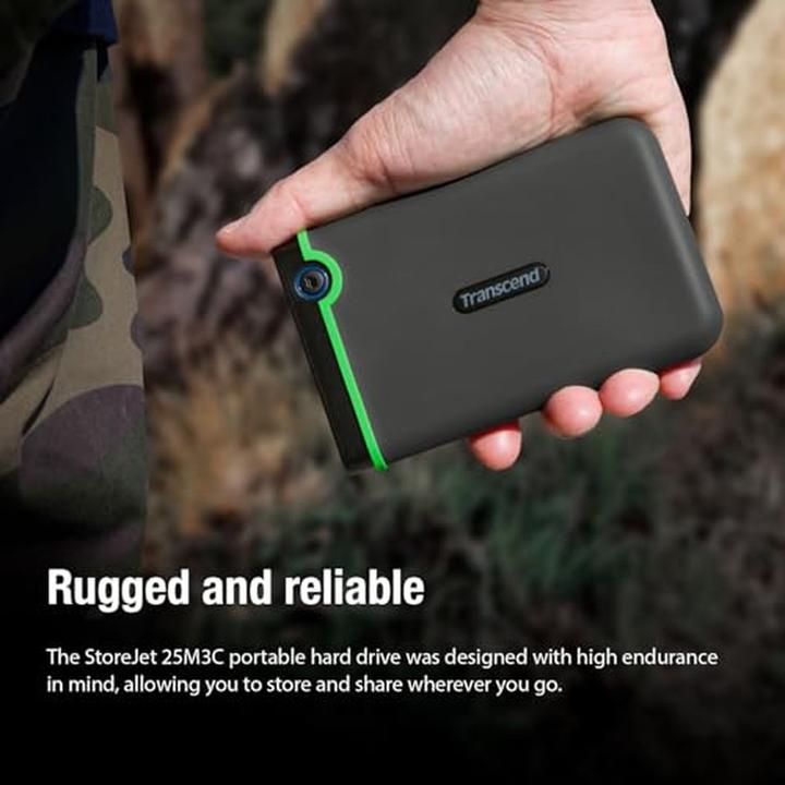 Actual product image Transcend StoreJet 25M3 (2 TB)