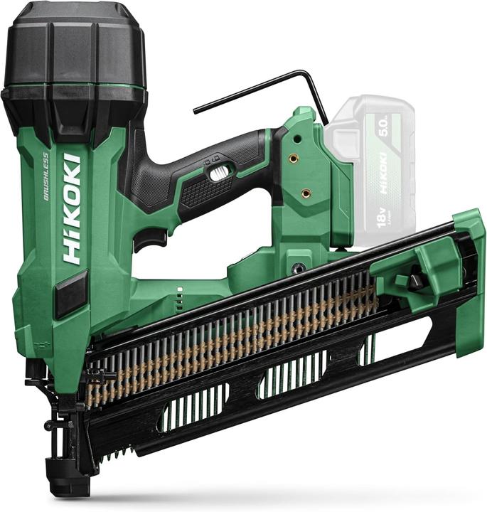Productafbeelding Hikoki NR1890DRAW9Z Kabelloser Nagler 18V, R20-90 Nägel, ohne Ladegerät und Akku im HSC IV Koffer
