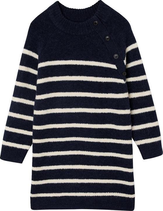 Produktbild Vertbaudet Ringelkleid aus Strick Mädchen (92)