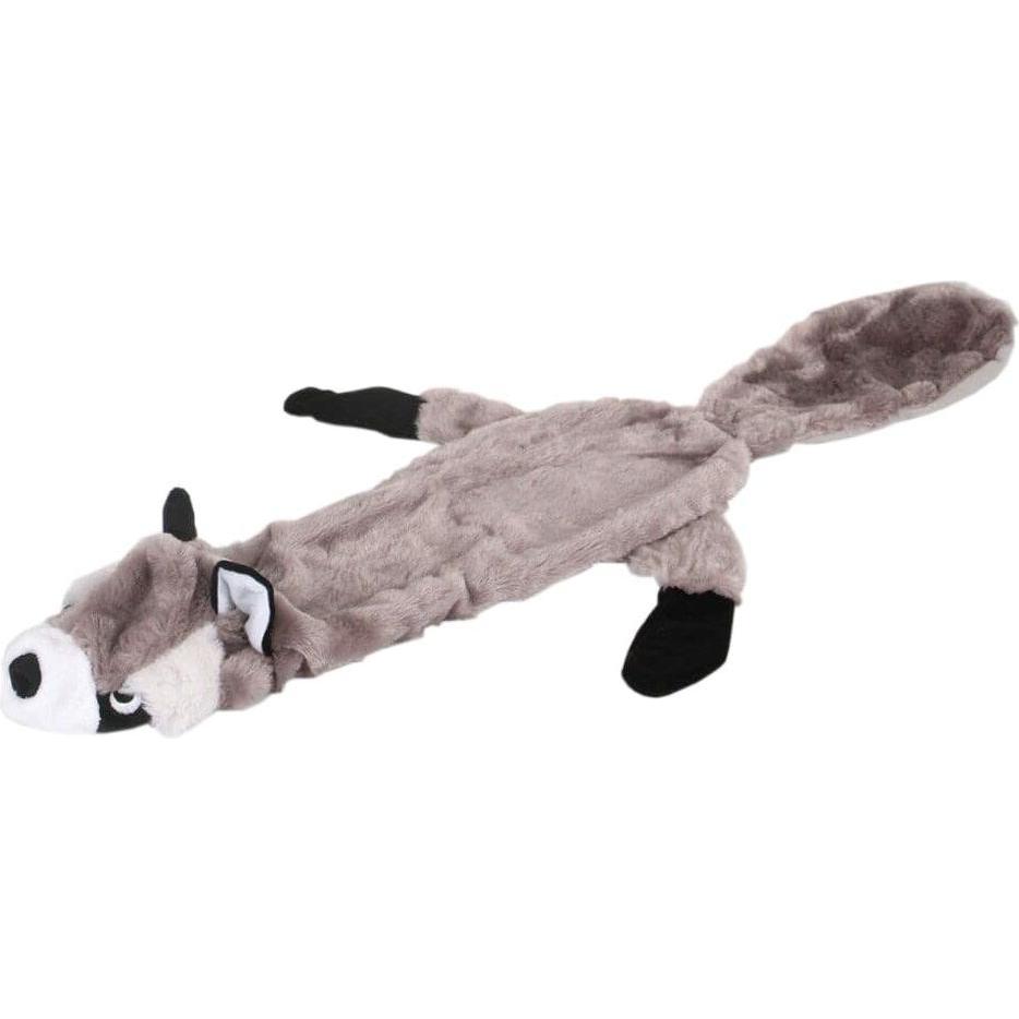 JTI Weiches Quietschspielzeug - Waschbär (Quietscher), Hundespielzeug