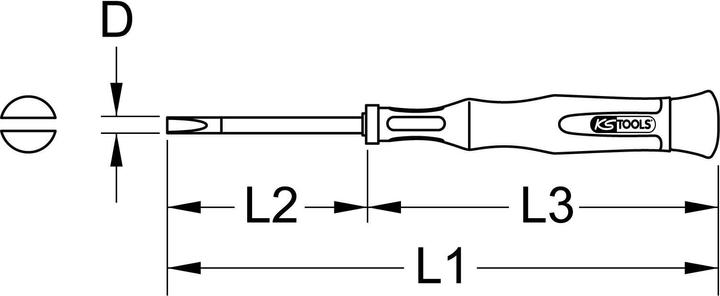 Produktbild KS Tools 500.7762 (Schlitz)