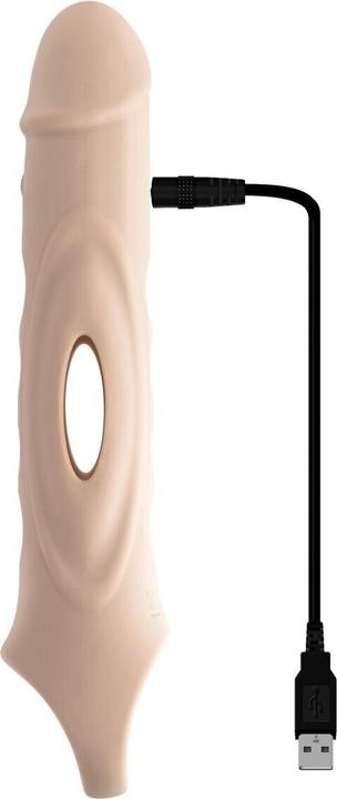 Actual product image Zero Tolerance Big Boy Extender Light Vibrator Flesh 26.8 cm