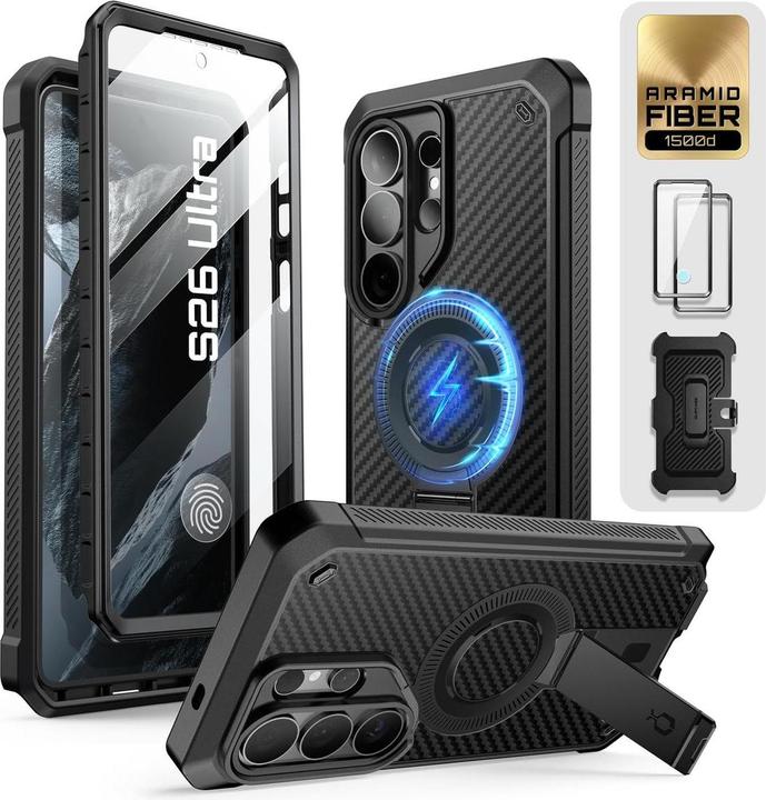 Supcase Unicorn Beetle Pro Mag Magsafe 2-Set Galaxy S26 Ultra Aramid (Samsung Galaxy S26 Ultra)