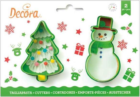 Produktbild Decora Weihnachtsbaum und Schneemann