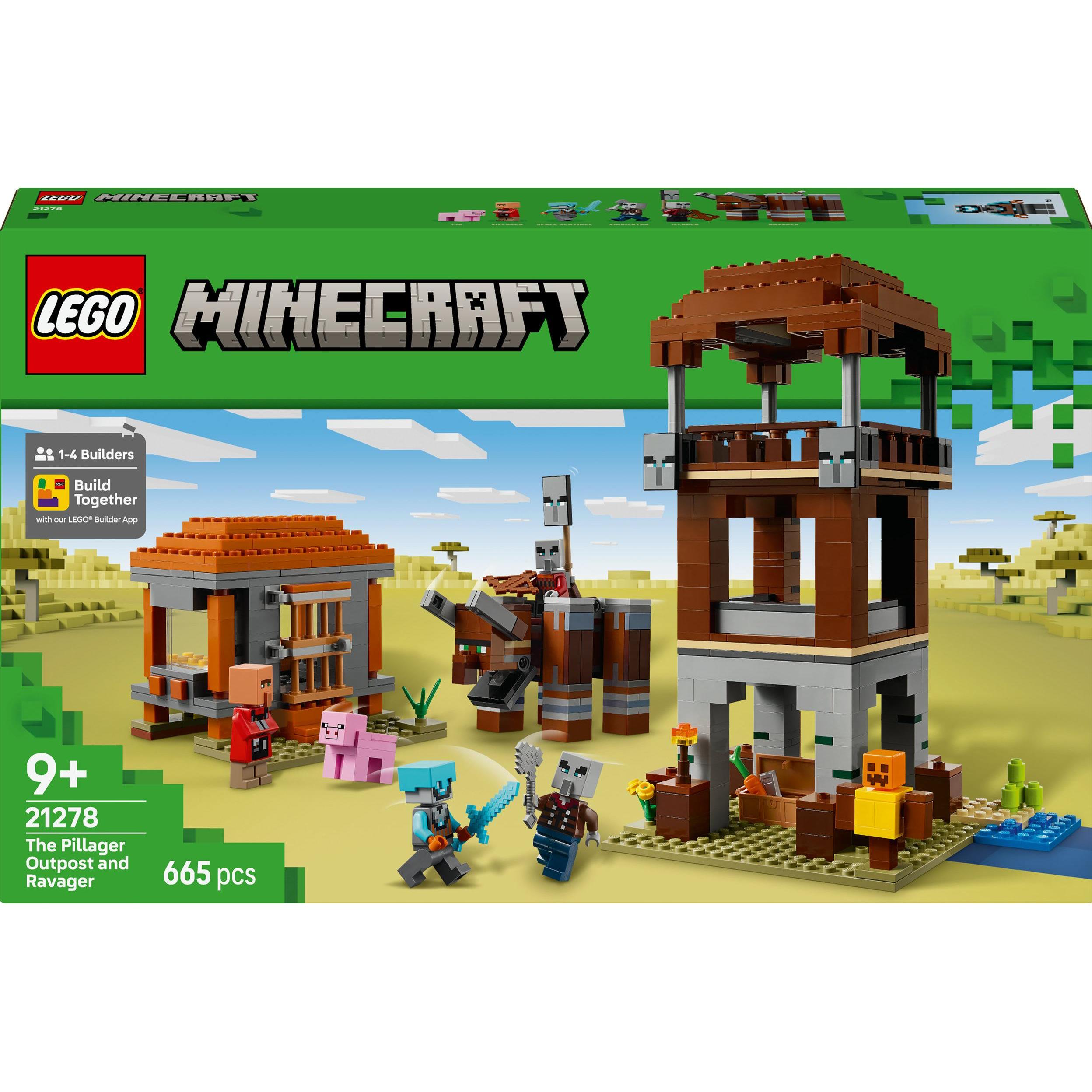 LEGO Ein Verwüster am Plünderer-Aussenposten (LEGO Minecraft)