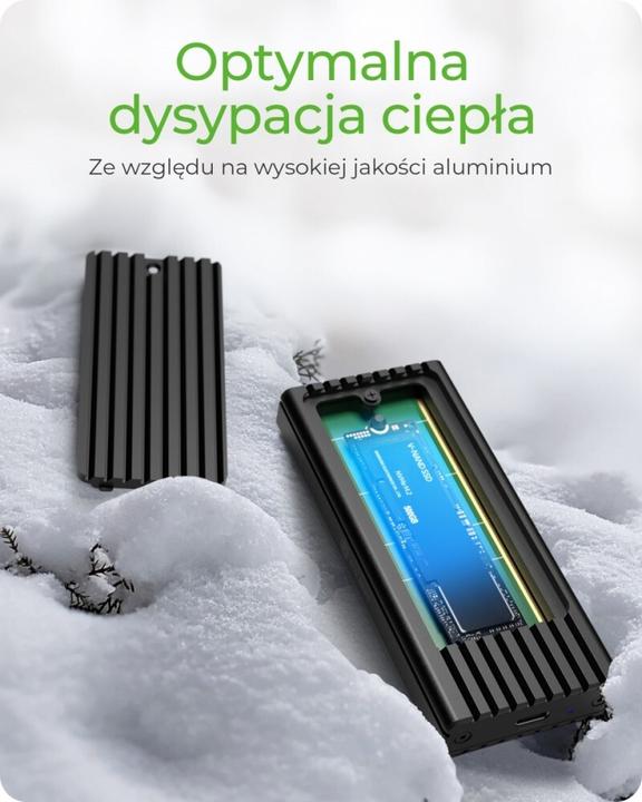 Actual product image Icy Box IB-1917M-C32a M.2 (M.2 2260, M.2 2280, M.2 2230, M.2 2242)