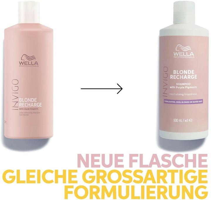 Actual product image Wella Invigo Blonde Recharge (Silver shampoo, 500 ml)