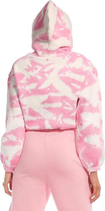 Immagine prodotto Light and Shade Felpa Corta con Cappuccio Tie Dye Donna (L)