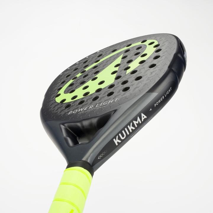 Produktbild Kuikma Padelschläger - PR Power Light schwarz/grau/gelb