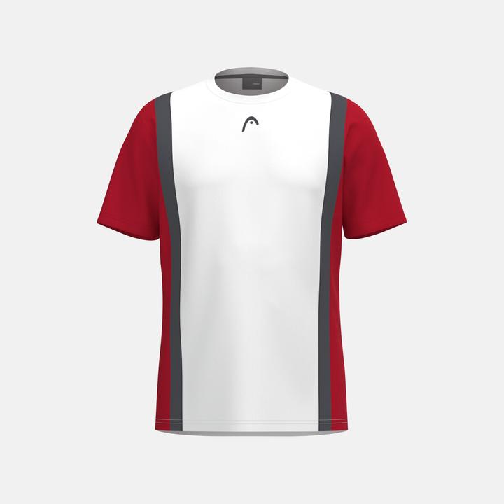 Actual product image Head Club 25 Tech T-Shirt Jungen Rot/Weiss (128)
