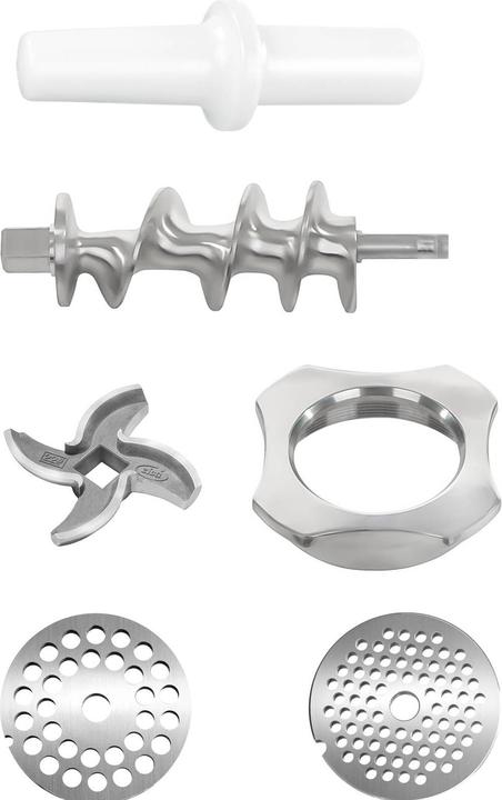 Produktbild Royal Catering Fleischwolf Edelstahl 1 Messer 1100W 220 Kg H Metzgerei Ladenwolf Elektrischer