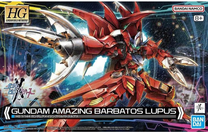 Immagine prodotto Bandai GUNDAM - HG 1/144 Gundam Amazing Barbatos Lupus - Model Kit
