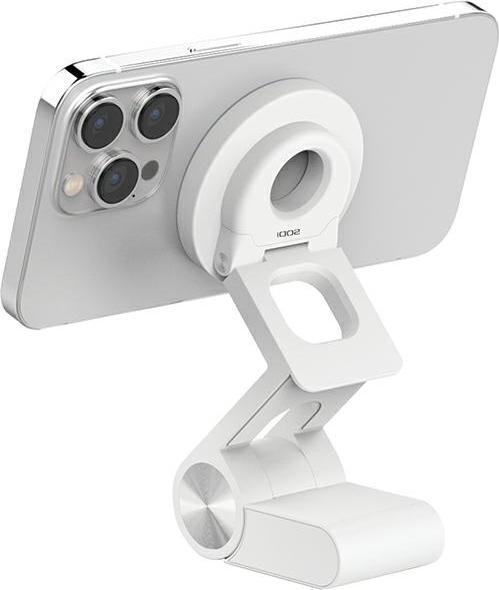 Productafbeelding Sodi Wielofunkcyjny uchwyt indukcyjny 3w1 do iMaca BM-330 biały/wit MagSafe