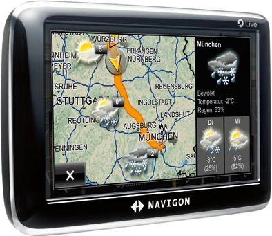 Immagine prodotto Navigon 6350 LIVE, Bluetooth, TMC, mappe europee